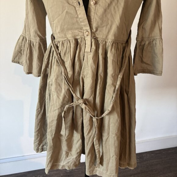 Little Prim Juliet Peasant Short Dress Embroidery Sz 12 Cottagecore Boho Prairie - Picture 10 of 16